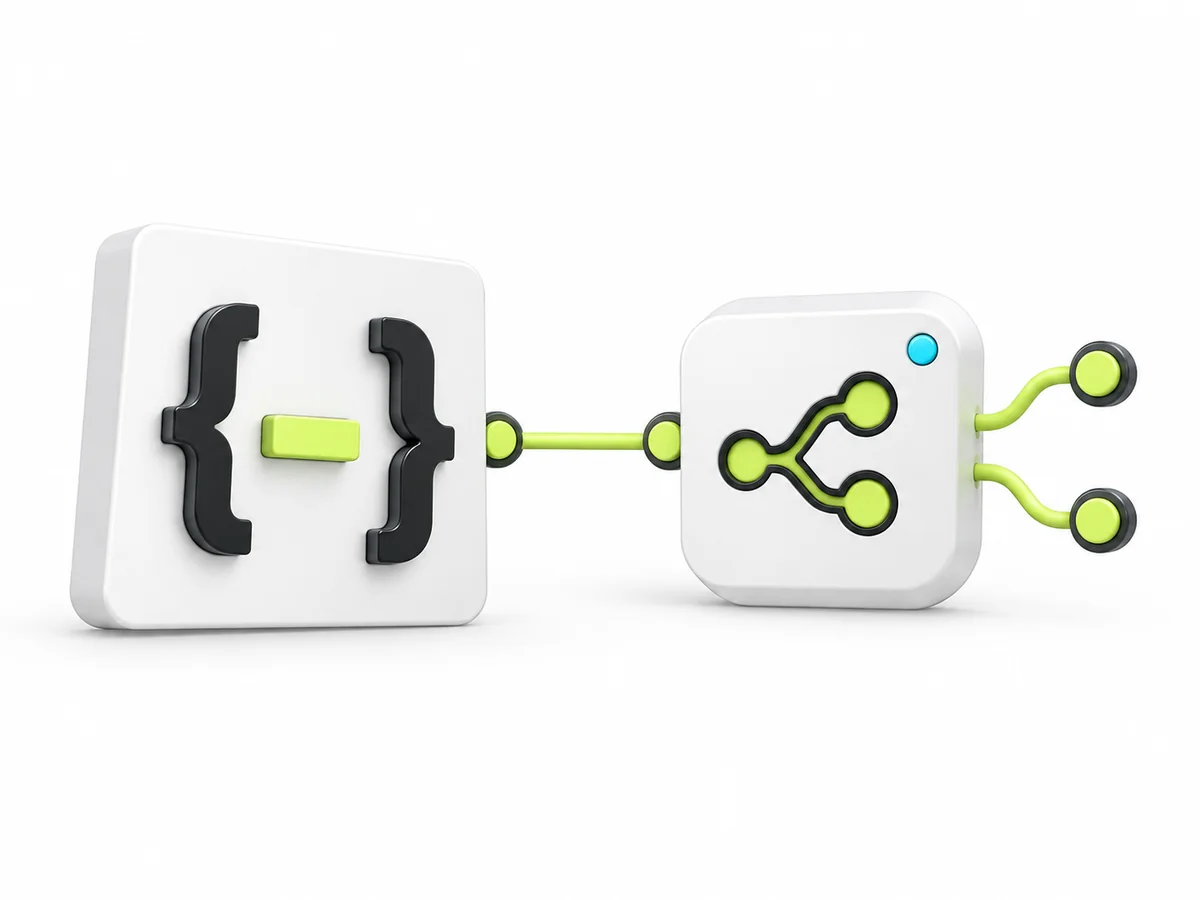 Du code qui devient un nœud réutilisable dans un workflow
